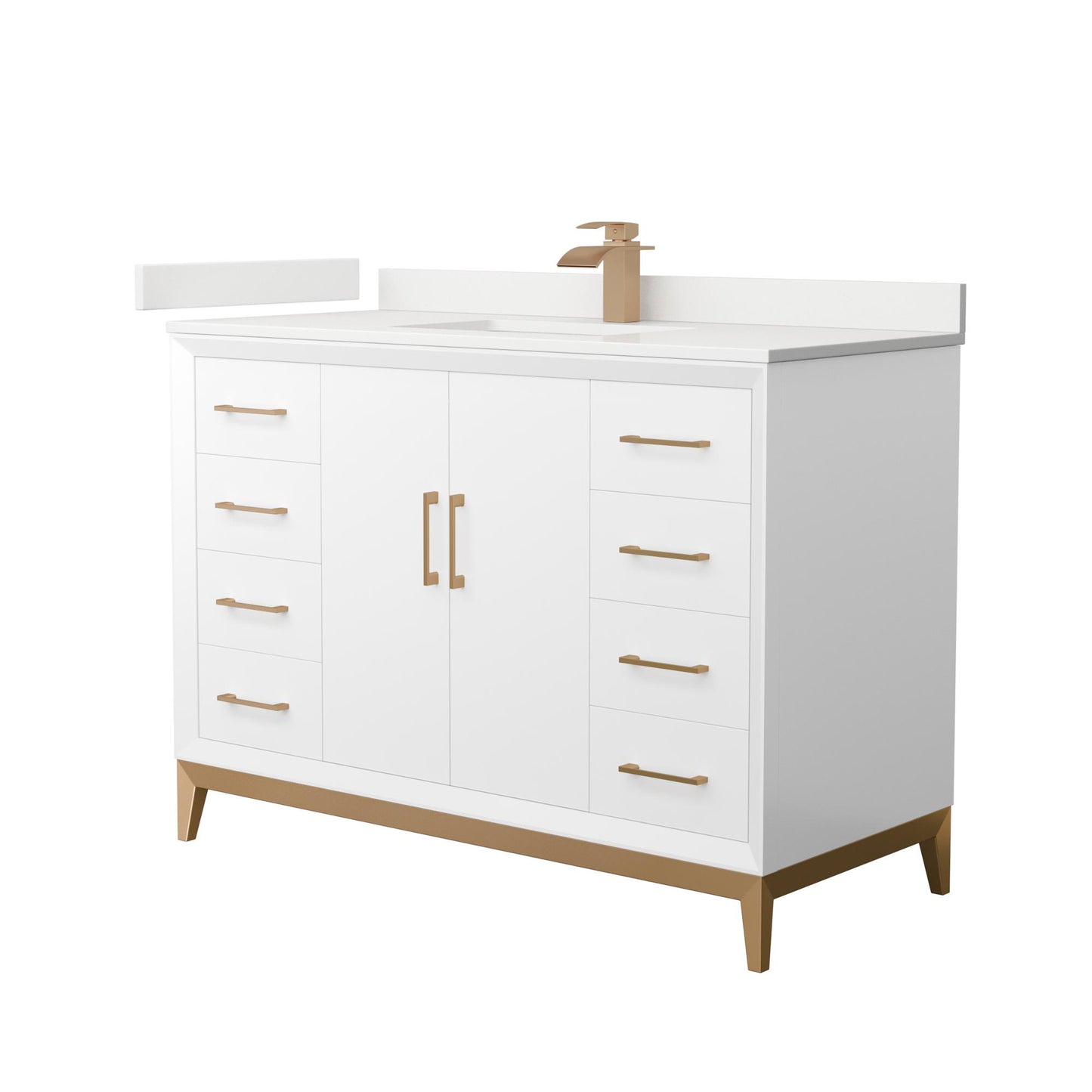 Amici Single Bathroom Vanity - 48W x 35.25H x 22D