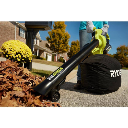 40V Vac Attack Cordless Leaf Vacuum/Mulcher and Lawn and Leaf Bag with 5.0 Ah Battery and Charger