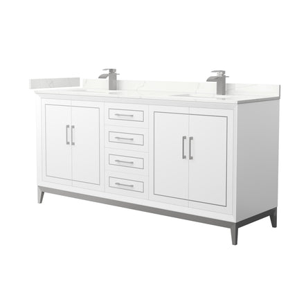 Marlena Double Bathroom Vanity - 72W x 35.25H x 22D