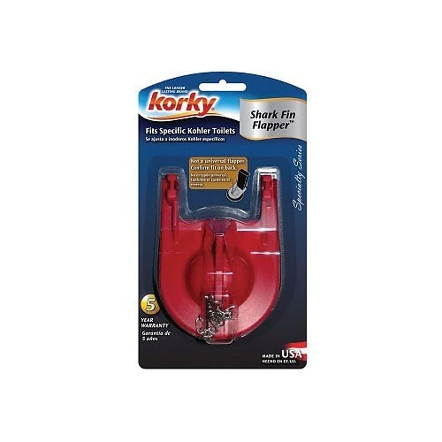 Shark Fin Flapper, Rubber, Red