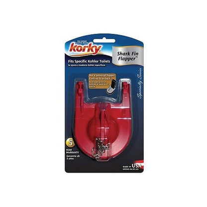 Shark Fin Flapper, Rubber, Red