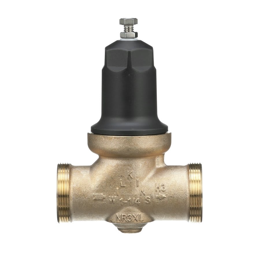 Pressure Reducing Valve, 1-1/4 in, FNPT, Bronze