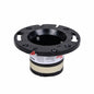DWV Closet Flange, 4 in, Hub, ABS