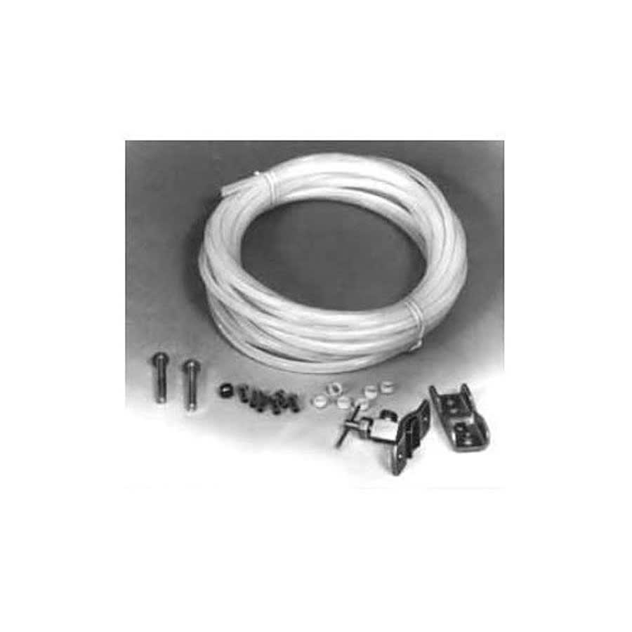 Ice Maker Hook-Up Kit, Humidifiers, Polyethylene, Polished Chrome