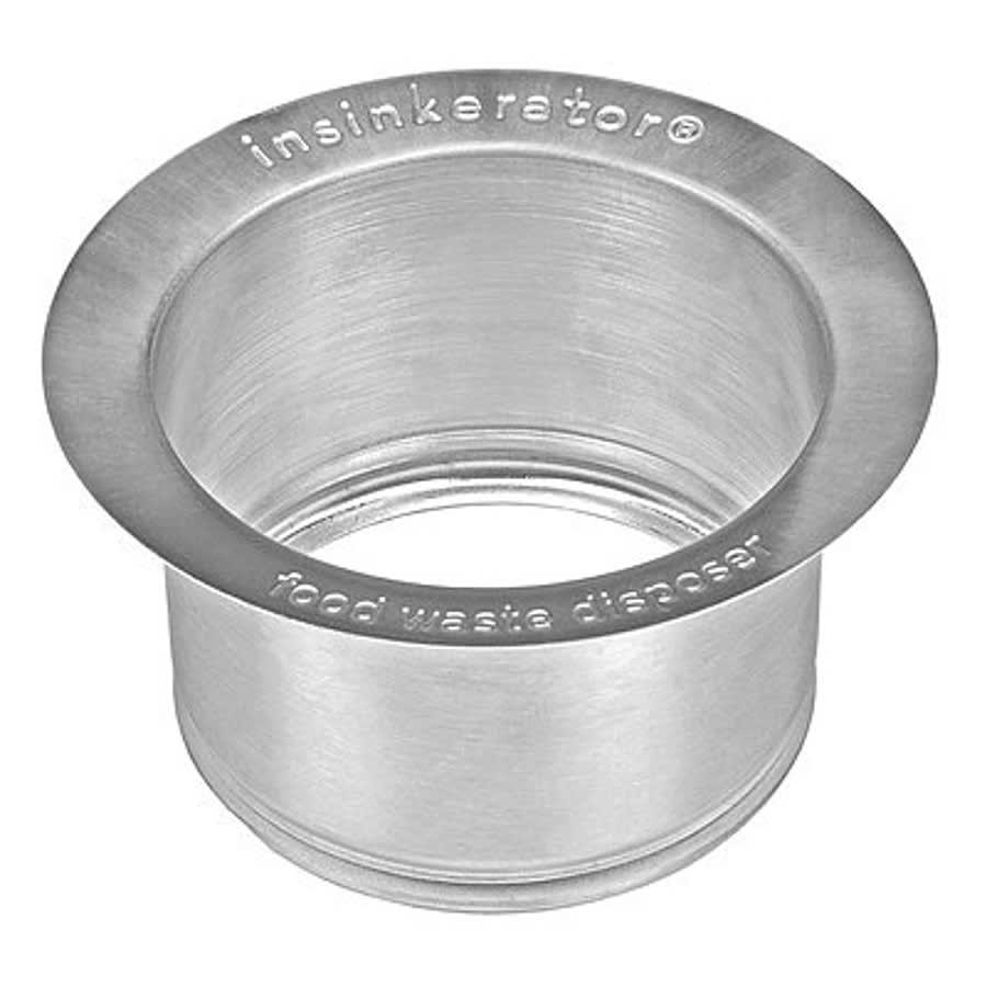 Extended Sink Flange, Stainless Steel, Polished Chrome