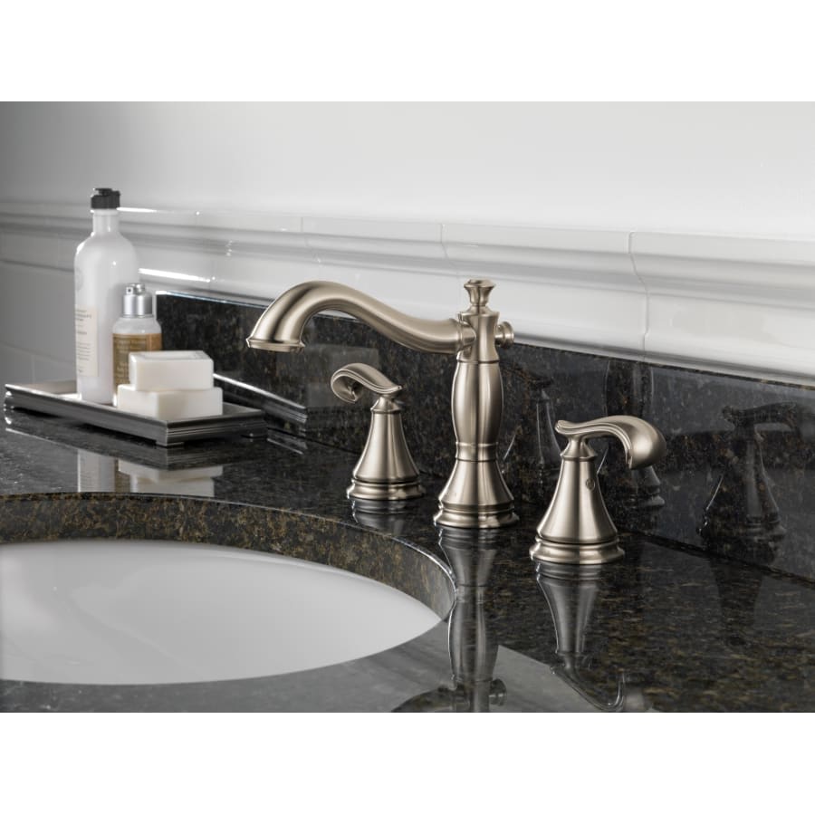 Cassidy Widespread Bathroom Faucet with Pop-Up Drain Assembly - Handles Sold Separately - Includes Lifetime Warranty