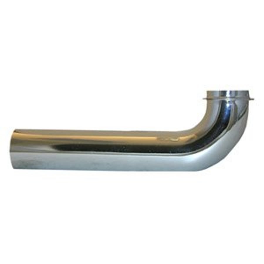 90 deg Tubular Elbow, 1-1/2 in, 22 ga, Chrome