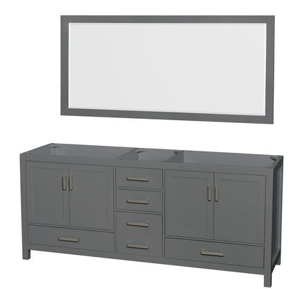 Sheffield Double Bathroom Vanity - 78.5W x 35H x 21.5D