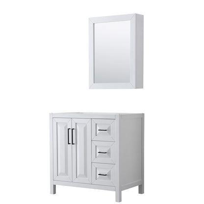 Daria Single Bathroom Vanity - 35W x 35H x 21.5D