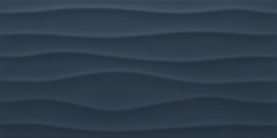 Multitude Nostalgic Blue Rectangle, Wave 12X24 Textured