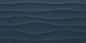 Multitude Nostalgic Blue Rectangle, Wave 12X24 Textured
