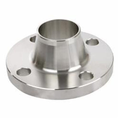 Raised Face Flange, 2 in, Weld Neck, 150 lb, 6 in OD, 3/4 in Bolt Hole Size, 304/304L Stainless Steel