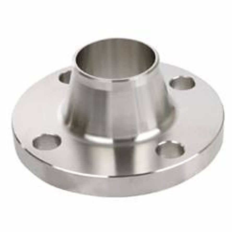 Raised Face Flange, 1-1/2 in, Weld Neck, 150 lb, 5 in OD, 5/8 in Bolt Hole Size, 304/304L Stainless Steel