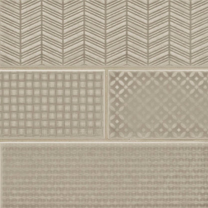 Urbano Warm Concrete 3d Mix Tile