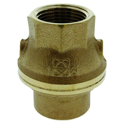 Ring Check® Spring Check Valve, 1-1/2 in, FNPT, Bronze