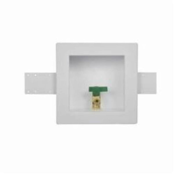 Square, 1/4 Turn, F1960 Low Lead Ice Maker Outlet Box Standard Pack