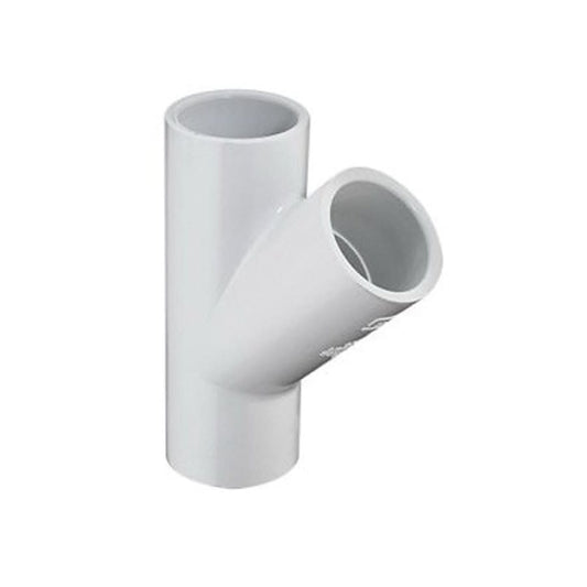 Wye, 2 in, Socket, SCH 40/STD, PVC