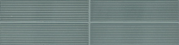 Color Story Pinstripes Tranquility Rectangle, Wave Crest 2X8 Glossy