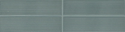 Color Story Pinstripes Tranquility Rectangle, Wave Crest 2X8 Glossy