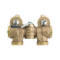 Laundry-Mate® Washing Machine Valve, 1/2 in Inlet, C, Rough Brass