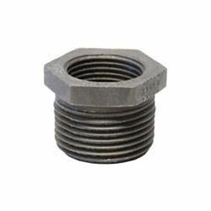 Hex Head Bushing, 3/4 x 1/2 in, MNPT X FNPT, SCH 80/XH, Forged Steel, 3000 lb