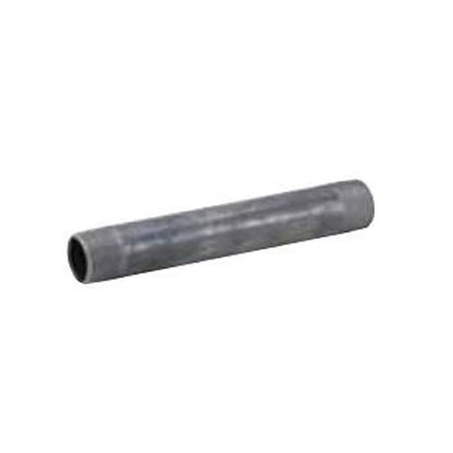 Nipple, 4 in, 18 in L, MNPT, Steel, Black, SCH 40/STD