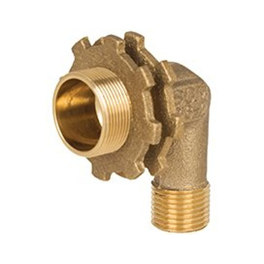Tub/Shower Elbow, 1/2 in, Female C x FNPT, Brass