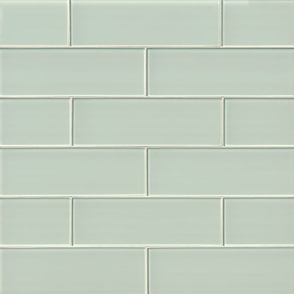 Arctic Ice Glass Subway Tile 4x12