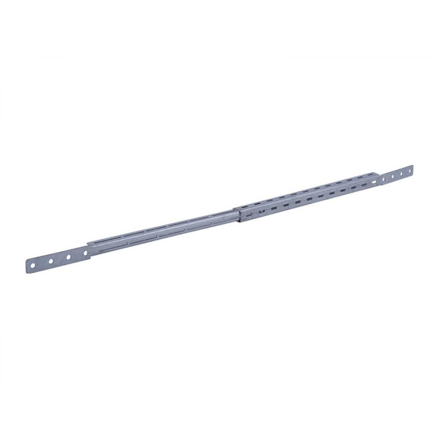 Stout Bracket® Telescoping Stout Bracket, Cold Rolled Steel, Galvanized