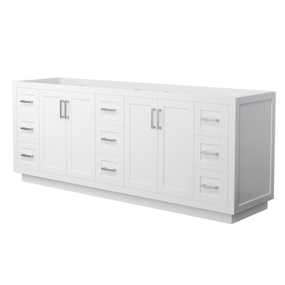 Miranda Double Bathroom Vanity - 83.25W x 33H x 21.75D