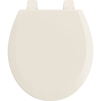 Round Closed-Front Toilet Seat with Quick Release and Lid