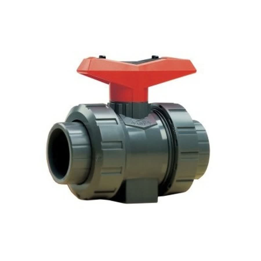 1-Piece Ball Valve, 1 in, Union Socket or FNPT, Standard Port, CPVC Ball, CPVC