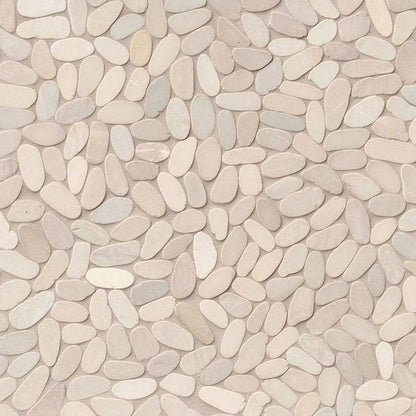 Sliced Pebble Earth Tumbled