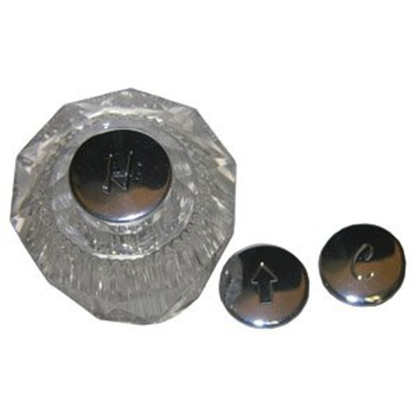 Large Contessa with H&C&D Buttons, Crystal