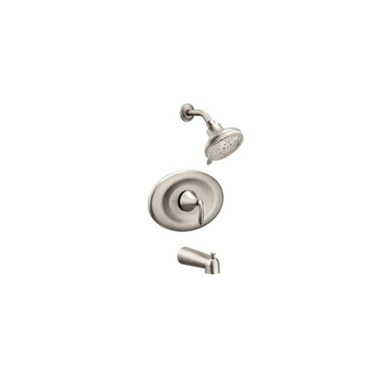 Eva™ Pressure Balanced Tub & Shower Trim, ADA, Brushed Nickel