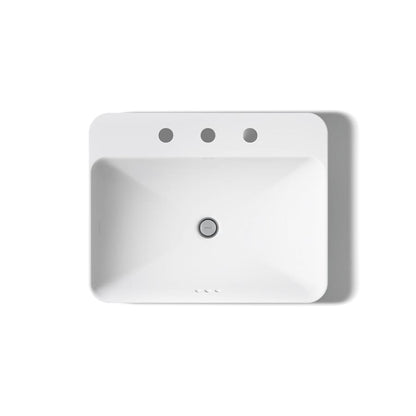 Vox 22" Vessel / Drop In Sink with Overflow