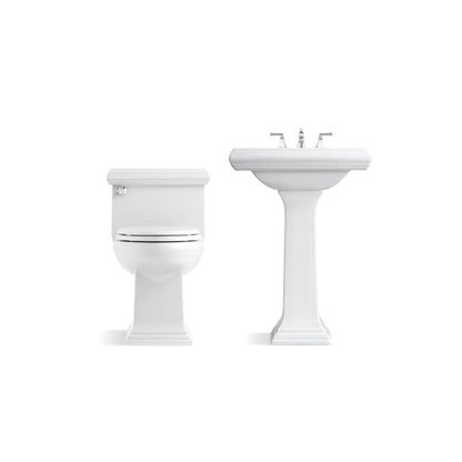 Memoirs 1.28 GPF Elongated One-Piece Comfort Height Toilet with AquaPiston Technology - Seat Included