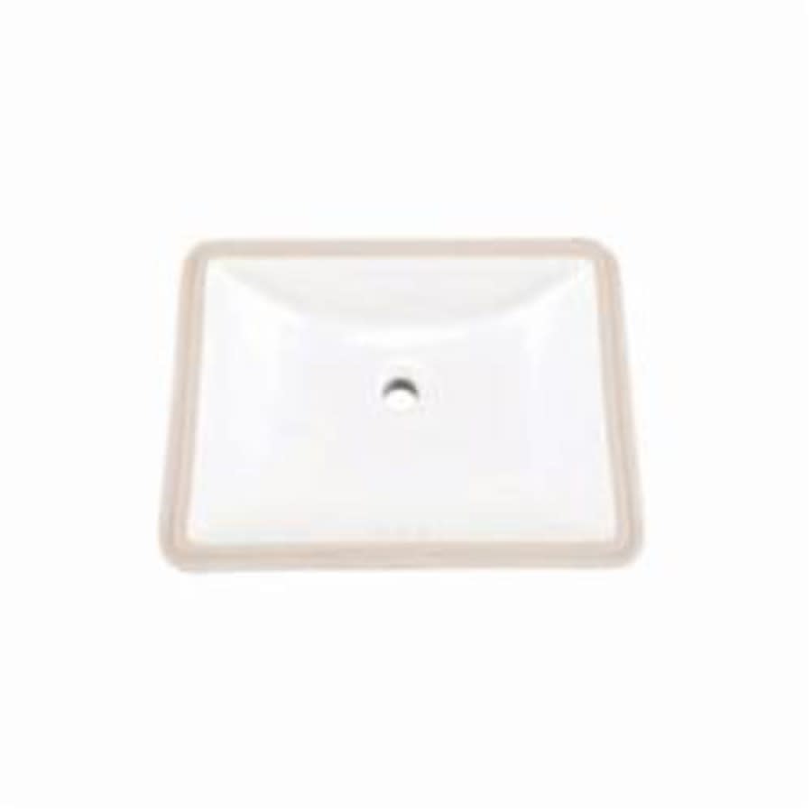 Logan Square™ Under Mount Lavatory Sink, ADA, 18-3/4 x 14-3/4 x 6-5/8 in, Vitreous China, White