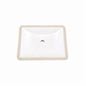 Logan Square™ Under Mount Lavatory Sink, ADA, 18-3/4 x 14-3/4 x 6-5/8 in, Vitreous China, White