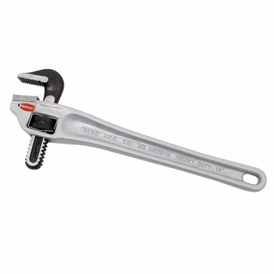 Pipe Wrench, 2-1/2 in, 18 in OAL, Titanium Aluminum Alloy Handle