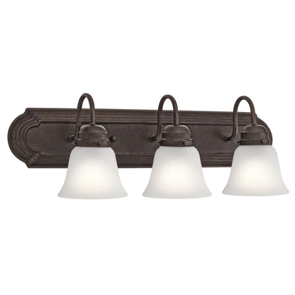 3 Light 24" Wide Bathroom Vanity Light