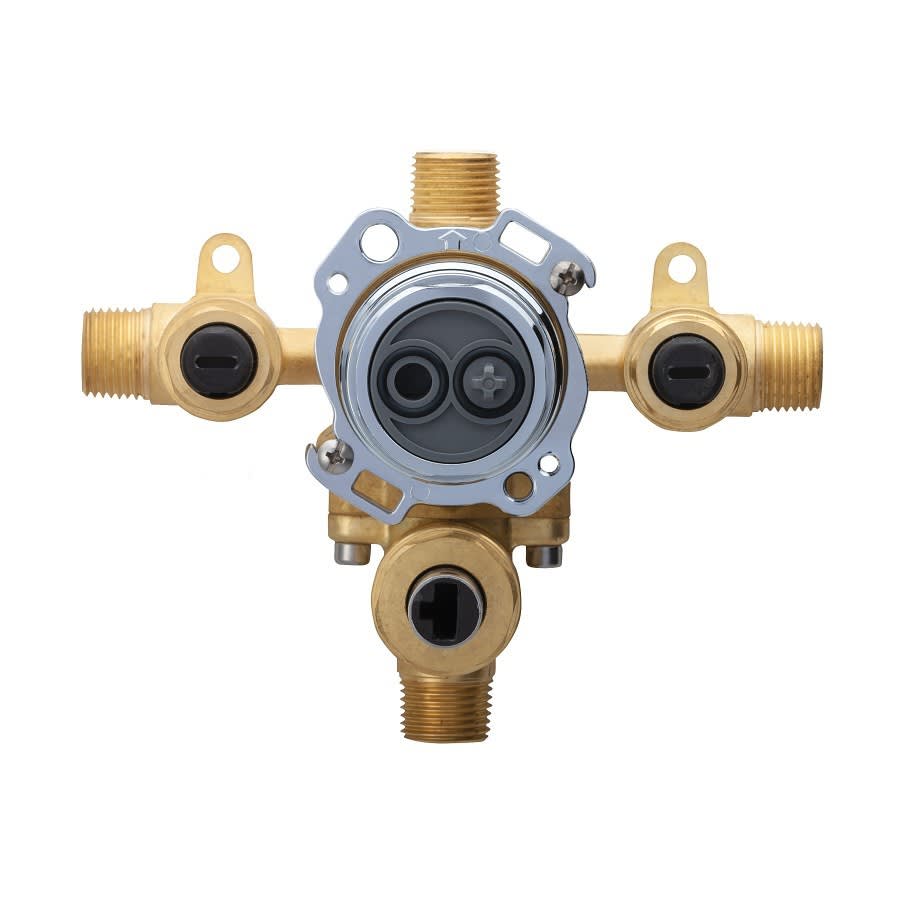 Horizontal Input Tub and Shower Valve