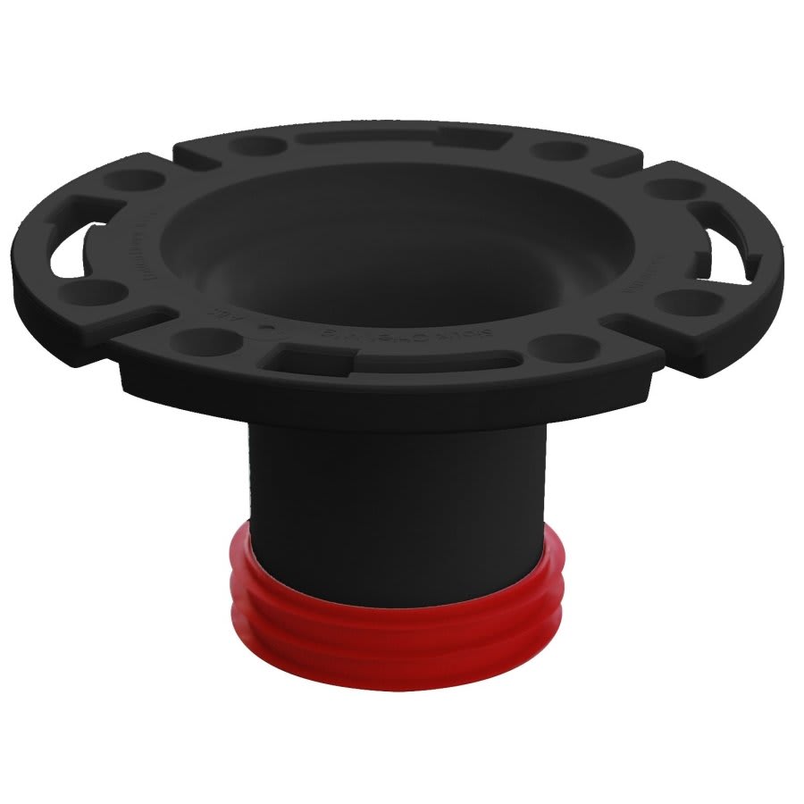 PushTite™ DWV Closet Flange, 3 in, Spigot, ABS