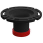PushTite™ DWV Closet Flange, 3 in, Spigot, ABS