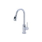 Motegi Kitchen Faucet, Deck Mount, ADA, 1 Lever Handle, 1 or 3-Hole, Polished Chrome