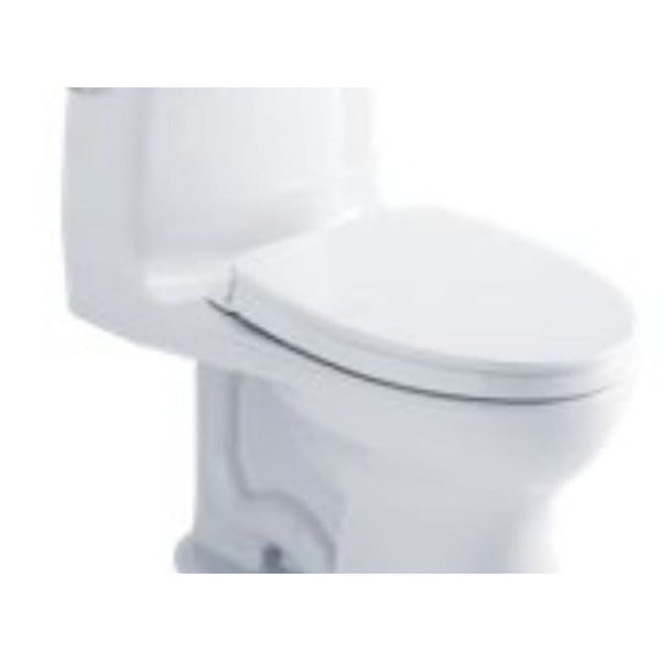 UltraMax® II One Piece Toilet, Floor Mount, 12 in Rough, ADA, Elongated Bowl, Left Hand Lever, 1.28 gpf, White