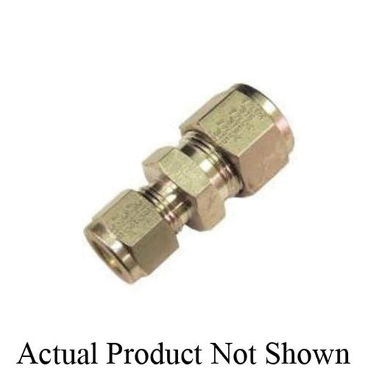 CBC-Lok® DRU Double Ferrule Union, 5/8 x 3/8 in, Tube, Brass