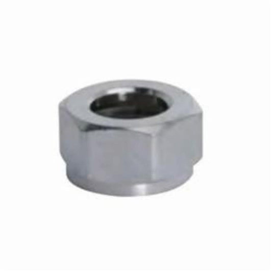 Faucet Shank Nut, 1/2-14 NPSM, 7/8 in Hex, 1/2 in THK, Brass