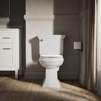 Brevia Q2 Round Closed-Front Toilet Seat with Quick-Release and Quick-Attach Hinges