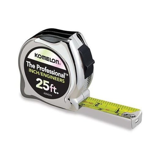 Self Lock™ Speed Mark™ Measuring Tape, 25 ft L x 1 in W Blade, Steel, Imperial
